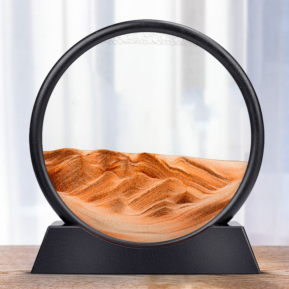 Mesmerizing Flow Sand Art