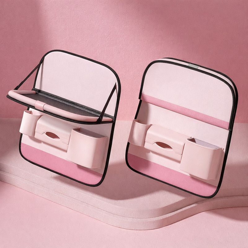 Back Seat Organizer with Foldable Tray