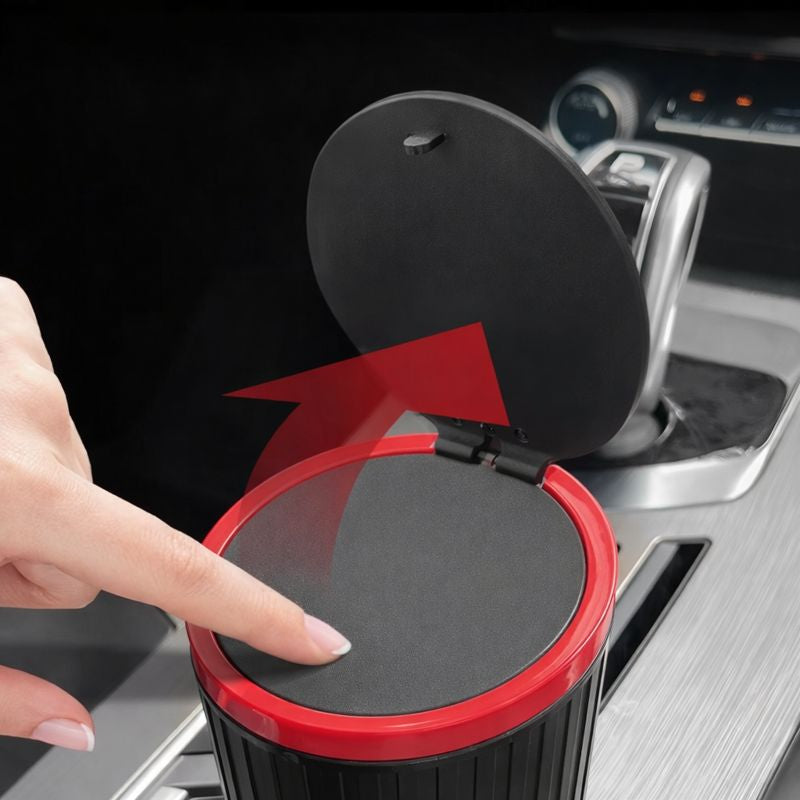 Car Cup Holder Trash Can