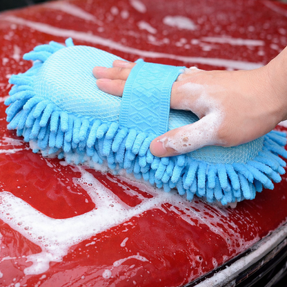 Chenille Microfiber Car Wash Mitt