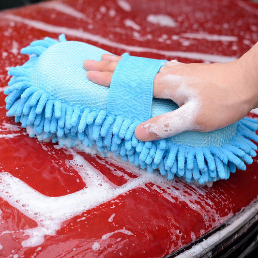 Chenille Microfiber Car Wash Mitt