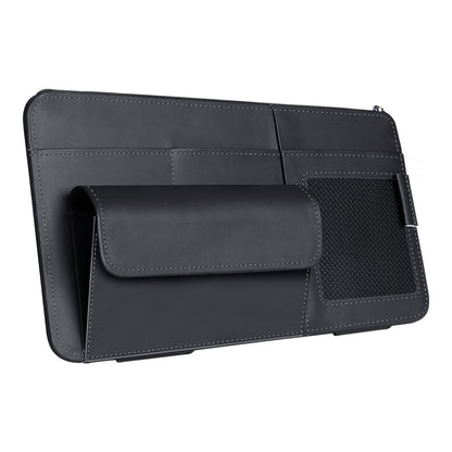 Nappa Leather Car Sun Visor Organizer