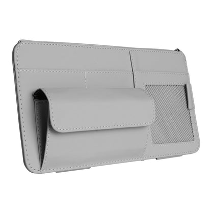 Nappa Leather Car Sun Visor Organizer