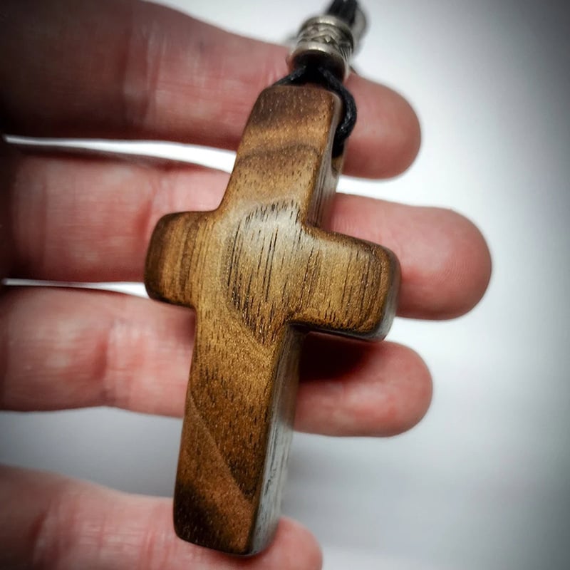 Handcrafted Wooden Cross My Heart